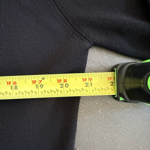 Vintage Black Cardigan Sweater Size XL Rhinestone Embroidered Dragonfly - Picture 13 of 17